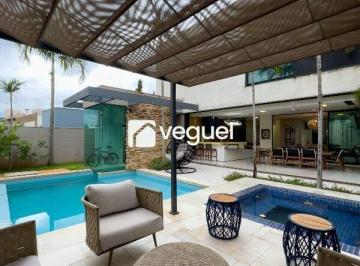 Casa · 396m² · 3 Quartos · 4 Vagas · Casa Sobrado de 396m² com 3 quartos, 3 suítes para alugar no Alphaville, Ribeirão Preto/SP