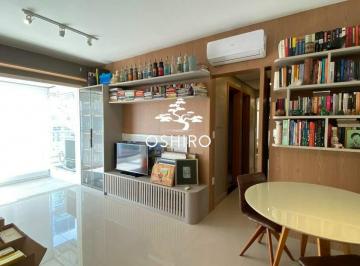 Apartamento · 52m² · 1 Quarto · 1 Vaga · Apartamento residencial de 1 suíte à venda no Embaré, Santos