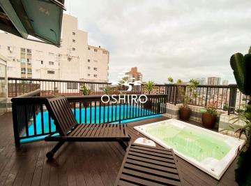 Apartamento · 353m² · 5 Quartos · 2 Vagas · Cobertura residencial de 5 quartos, piscina à venda no Embaré, Santos