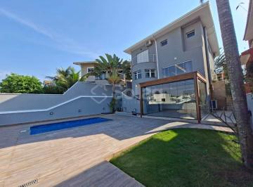Casa · 270m² · 3 Quartos · 2 Vagas · Casa em condomínio para locação em Vinhedo com 3 suítes, piscina aquecida e área gourmet