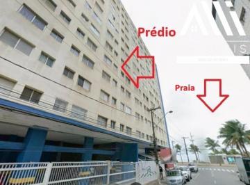 Apartamento · 66m² · 2 Quartos · 1 Vaga · Apartamento 2 dormitórios com 66 M² em Praia Grande, Vila Mirim, prédio frente ao mar e próximo ao c