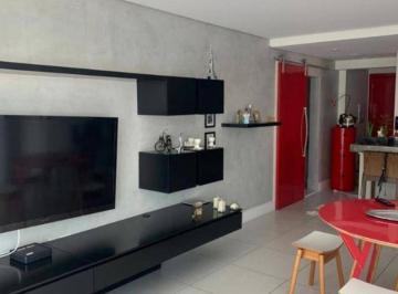 Sala ampla · Apartamento com 02 dormitórios para locação, 94 m² no bairro Jardim - Santo André/SP