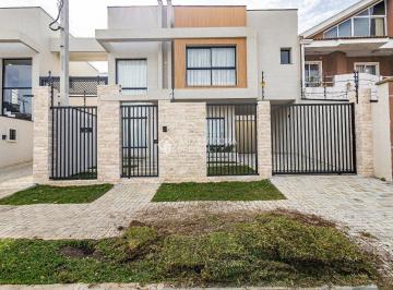 Casa · 115m² · 3 Quartos · 2 Vagas · Casa em condomínio fechado com 3 quartos à venda na Rua Emílio Zattera, São Braz, Curitiba