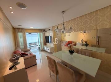 Apartamento · 80m² · 2 Quartos · 1 Vaga · Apartamento 2 quartos à venda em Patamares, 80m², andar alto, varanda gourmet e 1 vaga