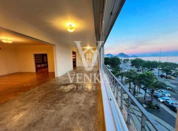 Apartamento · 600m² · 5 Quartos · 2 Vagas · Frontal mar na Atlântica, 1 por andar e 4 vagas