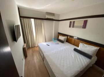 Quarto · Flat com 1 dormitório para alugar, 32 m²  - Alphaville - Barueri/SP
