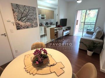 Apartamento · 66m² · 2 Quartos · 1 Vaga · Apartamento à Venda no Flex II Jundiaí  66 m², 2 Dorms, Suíte e Sacada Gourmet