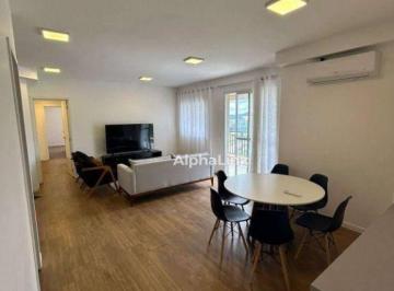 d5ed5691a130d27f7c35473e6c8b4974794bfcaf · Apartamento mobiliado com 3 dormitórios, sendo 1 suíte, 109 m² - venda ou aluguel - Alphaville - Bar