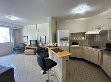 6956e415d7912730f9ba2308b27b3dc538e8738b · Apartamento com 1 dormitório para alugar, 54 m² - Alphaville - Barueri/SP