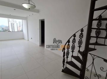 59f0a74c26cc0fa6436eb7a202188b39971bee30 · Cobertura 3 dormitórios, 1 Vaga - Ponta da Praia - Santos/SP