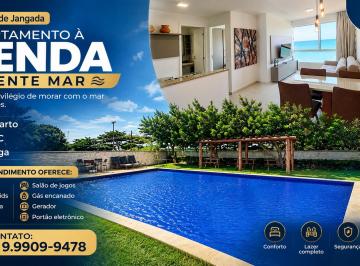 Apartamento de 1 quarto, Jaboatão dos Guararapes · APARTAMENTO À VENDA FRENTE MAR NO EDF MARINAS DA BARRA, 1 QUARTO 1 WC 1 VAGA EM BARRA DE JANGADA