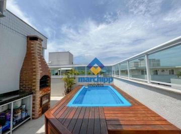 61f5705e0b5123cae5bcb6805a4e9291c44c3191 · Cobertura com 2 quartos (1 suíte) à venda, 147 m² por R$ 1.600.000 - Piratininga - Niterói/RJ