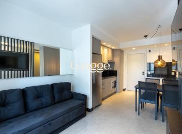 Apartamento · 38m² · 1 Quarto · 1 Vaga · Apartamento mobiliado e decorado para alugar no Chácara das Pedras