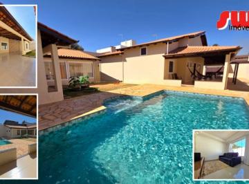 Casa de 4 quartos, Vicente Pires · Linda Casa Térrea 4 suítes Lazer com Habite-se Financia Vicente Pires DF