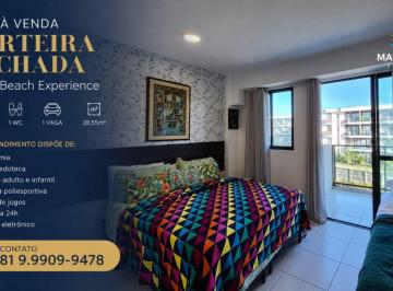 Apartamento de 1 quarto, Ipojuca · FLAT À VENDA PORTEIRA FECHADA NO MANA BEACH EXPERIENCE 1 QUARTO 1 WC 1 VAGA