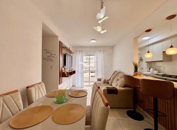 Apartamento · 84m² · 2 Quartos · 1 Vaga · Apartamento mobiliado com 2 quartos, suíte e varanda gourmet no Bom Pastor