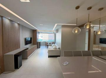 Apartamento · 94m² · 3 Quartos · 2 Vagas · APARTAMENTO MOBILIADO PARA LOCAÇÃO - Ed. Juliana