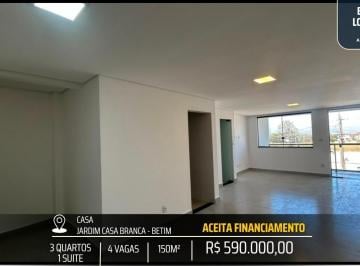 Casa · 150m² · 2 Quartos · 4 Vagas · CASA COM FINO ACABAMENTO - 178M² - ESPAÇO E ACABAMENTO - 3 QUARTOS 1 SUITE
