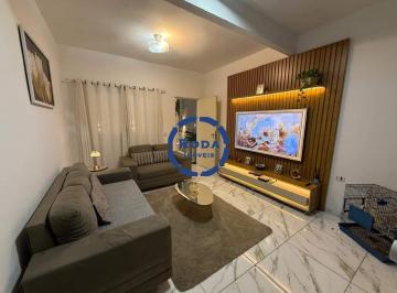 Casa · 100m² · 2 Quartos · 2 Vagas · Sobrado residencial à venda no Macuco, em Santos, com 2 quartos e 2 vagas