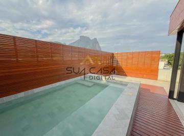 Apartamento · 392m² · 3 Quartos · 3 Vagas · Cobertura à venda no Jardim Oceânico com 392 m² e 3 suítes e vista Pedra da Gávea, Jardim Oceânico