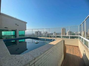 Apartamento · 162m² · 3 Quartos · 3 Vagas · Cobertura à venda no Caiçara, Praia Grande, com 3 suítes e piscina
