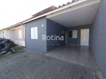 Casa · 130m² · 3 Quartos · 2 Vagas · Casa Condomínio Fechado para alugar, 3 quartos, Aclimação - Uberlândia/MG - Rotina Imobiliária