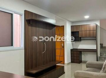 Apartamento · 94m² · 2 Quartos · 1 Vaga · Cobertura residencial de 84 m² para aluguel na Vila Marina, Santo André
