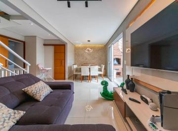 Casa · 182m² · 3 Quartos · 2 Vagas · Sobrado em Condomínio com 03 Dormitórios á venda, 181m² na Vila Assunção em Santo André/SP