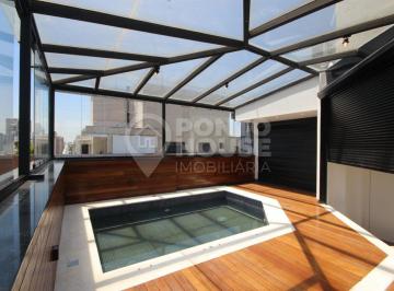 Apartamento · 314m² · 3 Quartos · 4 Vagas · Cobertura com 3 suítes, 4 vagas e piscina para venda e locação em Moema