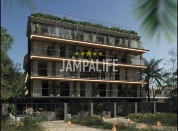 Apartamento · 21m² · 1 Quarto · 1 Vaga · Flat pé na areia com vista mar definitiva, no BESSA!