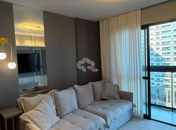 Apartamento · 50m² · 1 Quarto · 1 Vaga · Studio Mobiliado com 1 Dormitório à Venda no Kobrasol São José