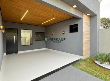 Casa · 127m² · 3 Quartos · 1 Vaga · Casa Alto Padrão 03 quartos - Parque Ibirapuera - Aparecida de Goiânia/Go
