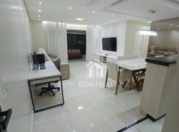 73e1d322fa5bad1b8e5c369cadf73388558f4cbf · Apartamento para locação - Condomínio Cidade Maia - 82m² - 2 Dormitórios - 2 Vagas - Jardim Flor da