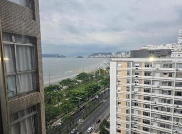 Apartamento · 28m² · 1 Vaga · Apartamento 1 quarto Vista Mar - Embare - Santos