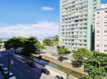 Apartamento · 108m² · 2 Quartos · 1 Vaga · Apartamento 2 quartos -Vista Mar - Pompeia - Santos