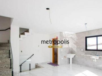 Sala · Sobrado com 2 dormitórios à venda, 120 m² por R$ 850.000,00 - Vila Alzira - Santo André/SP