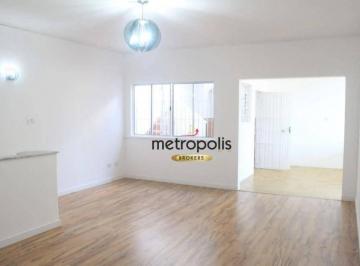 Sala  · Casa com 3 dormitórios para alugar, 180 m² por R$ 4.745,00/mês - Nova Gerti - São Caetano do Sul/SP