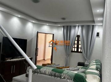 928f3530e27f8a87935fde672491c301a4596e82 · Sobrado com 2 dormitórios à venda, 140 m² por R$ 750.000,00 - Parque Flamengo - Guarulhos/SP