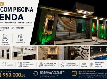 Casa de 3 quartos, Vicente Pires · Casa 3 Quartos à Venda na 26 de Setembro, Alto Padrão, Piscina Aquecida, Condomínio Mirante, 400 M2