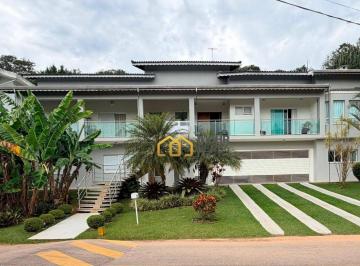 Fachada frente · Casa de Alto Padrão: 5 Suítes e Vista para Preservação Permanente - Capital Ville - Jundiaí