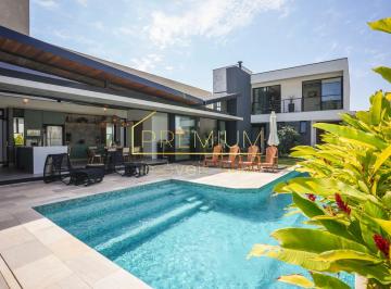 Casa · 392m² · 4 Quartos · 5 Vagas · Casa nova e tecnológica a venda no Reserva Marajoara em Jundiaí/SP