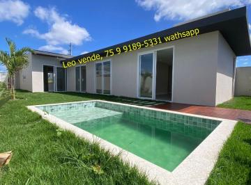 Casa de 3 quartos, Feira de Santana · Leo vende, linda cas no Sim, 3 suítes, closet, piscina, goumert