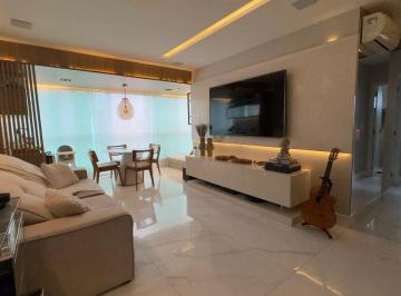Apartamento de 2 quartos, Salvador · Apartamento a venda COND VERSATILE APIPEMA 2/4 suíte 84m2 2 vgs a.alto Porteira fechada decorado