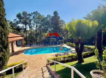 Casa · 1380m² · 4 Quartos · 6 Vagas · CHÁCARA EM CONDOMÍNIO COM 4 DORMITÓRIOS E VISTA INCRÍVEL
