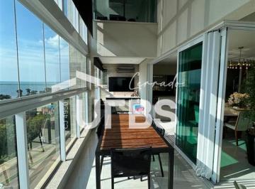 Apartamento · 185m² · 3 Quartos · 3 Vagas · Duplex de luxo na Orla 14 com vista lago + ofurô privativo