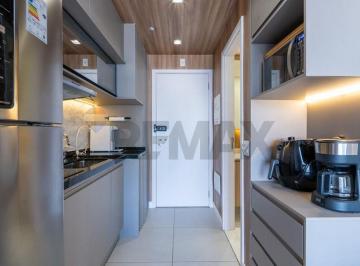 Apartamento de 1 quarto, São Paulo · Studio novo 27m² 100% mobiliado à venda Santo Amaro 1 quarto c/varanda e suíte 100m Metrô Borba Gato