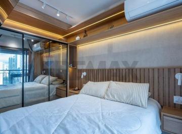 Apartamento de 1 quarto, São Paulo · Studio 27m² mobiliado à venda Santo Amaro 1 quarto com varanda, suíte, piscina 100m Metrô Borba Gato