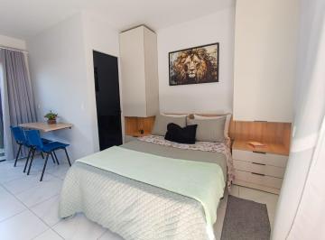 Quarto moderno e aconchegante. · Studio Novo e Mobiliado – Ideal para Quem Busca Conforto e Praticidade