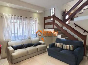 Casa · 178m² · 3 Quartos · 3 Vagas · Sobrado em Jardim Barbosa, Guarulhos/SP de 178m² 3 quartos à venda por R$ 900.000,00