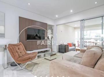 Apartamento · 98m² · 2 Quartos · 2 Vagas · Apartamento Mobiliado e Decorado no Brooklin| Vista Privilegiada para a Piscina